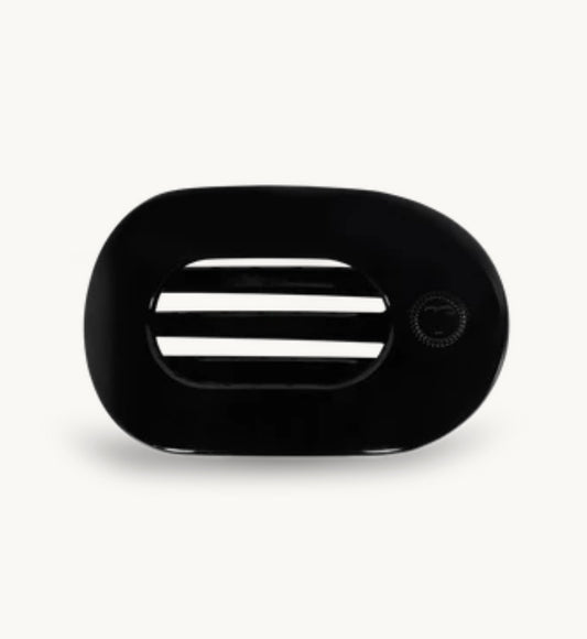 BLACK SMALL FLAT HAIR CLIP