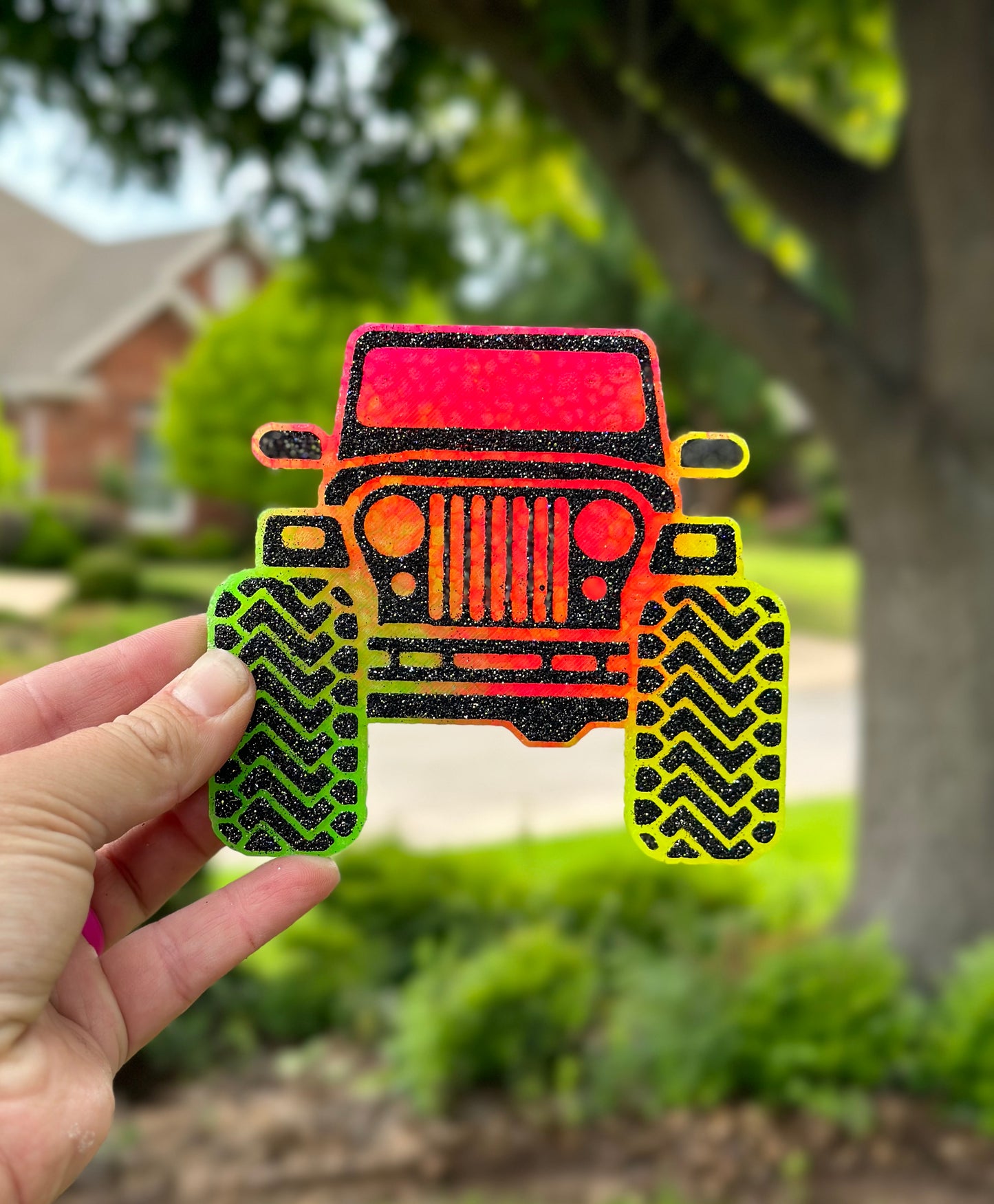 Colorful Jeep