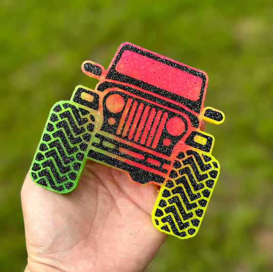 Colorful Jeep