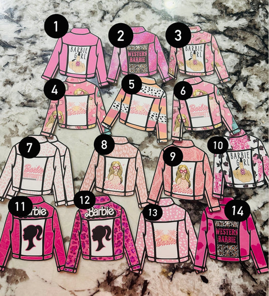 💕Barbie Cardstock Jackets💕