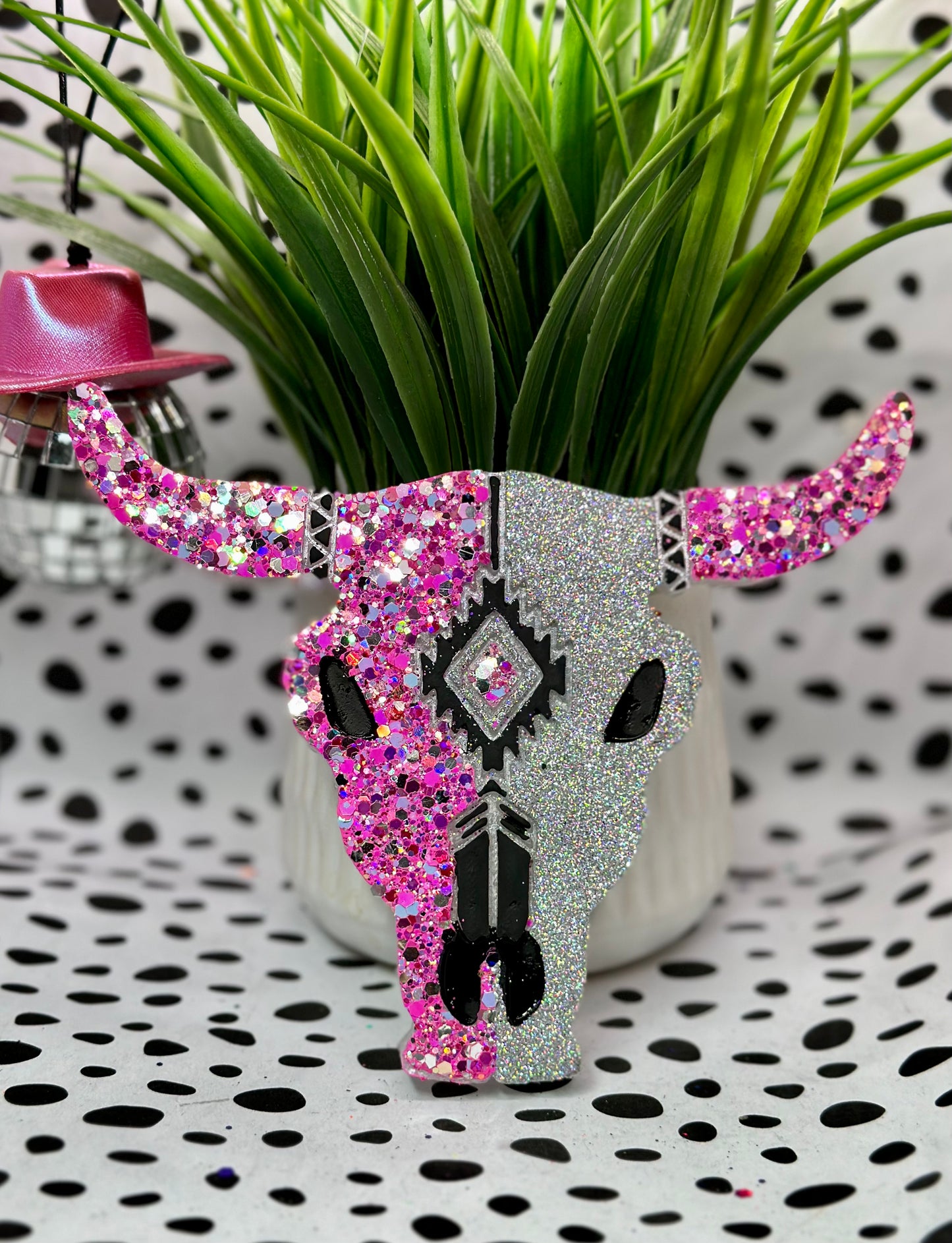 Disco Barbie Skull