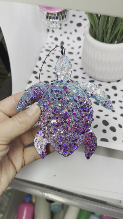 💜Chameleon Glitter Turtle💜