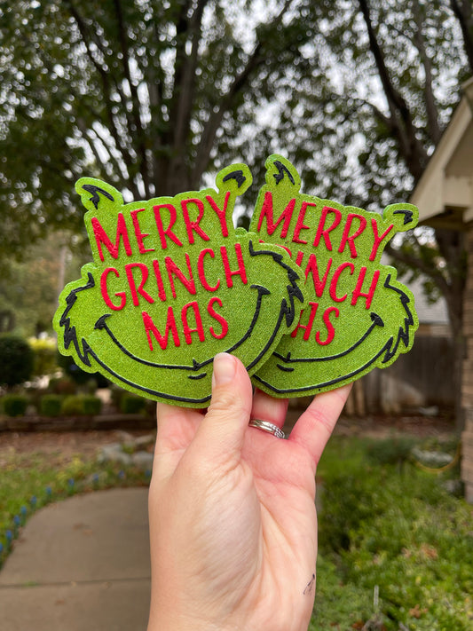 ❤️Holographic Merry Grinchmas💚