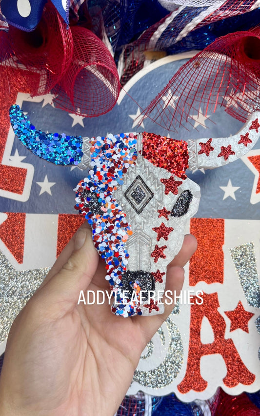 ❤️💙🇺🇸USA STAR AZTEC BULL🇺🇸💙❤️