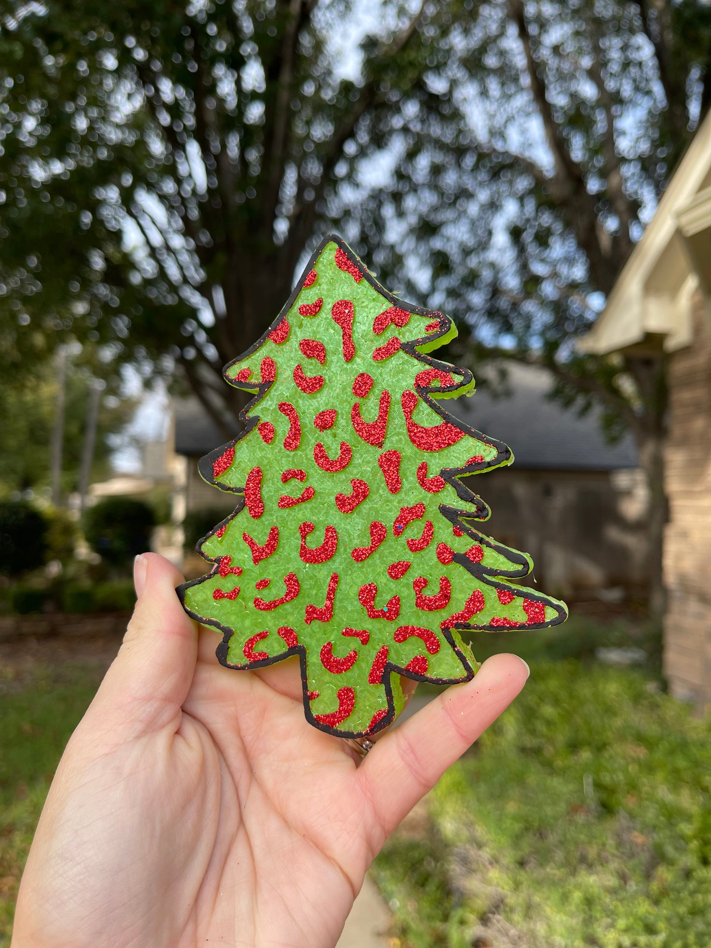 Leopard Christmas Tree