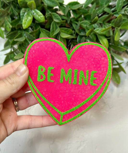 Be Mine (green and pink)