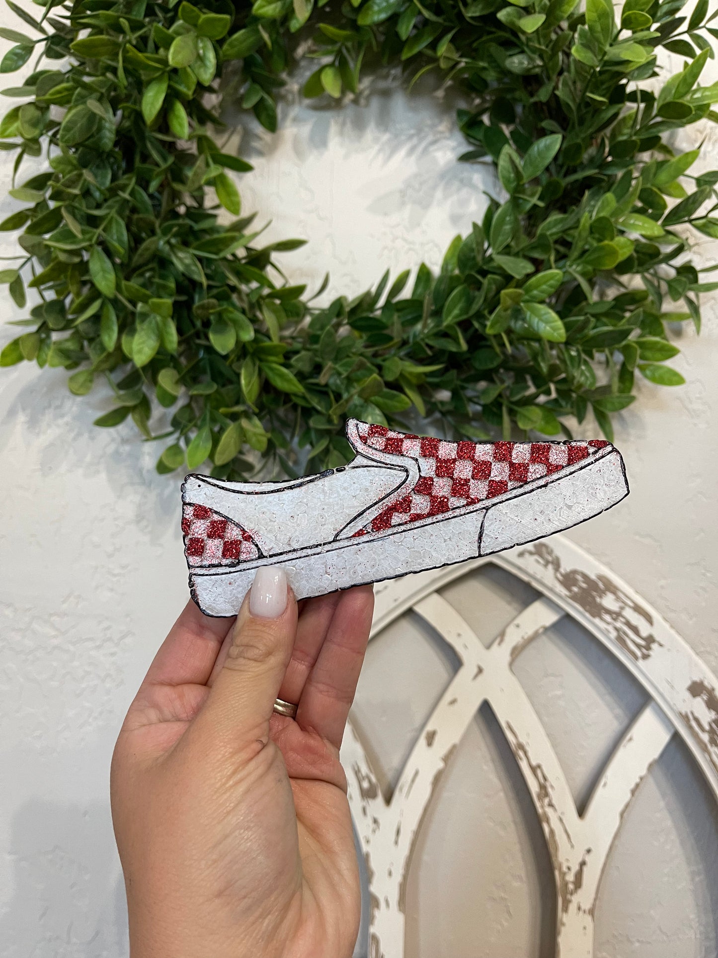 GLITTER VANS SHOE