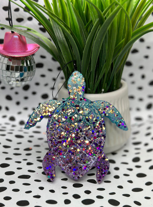 💜Chameleon Glitter Turtle💜