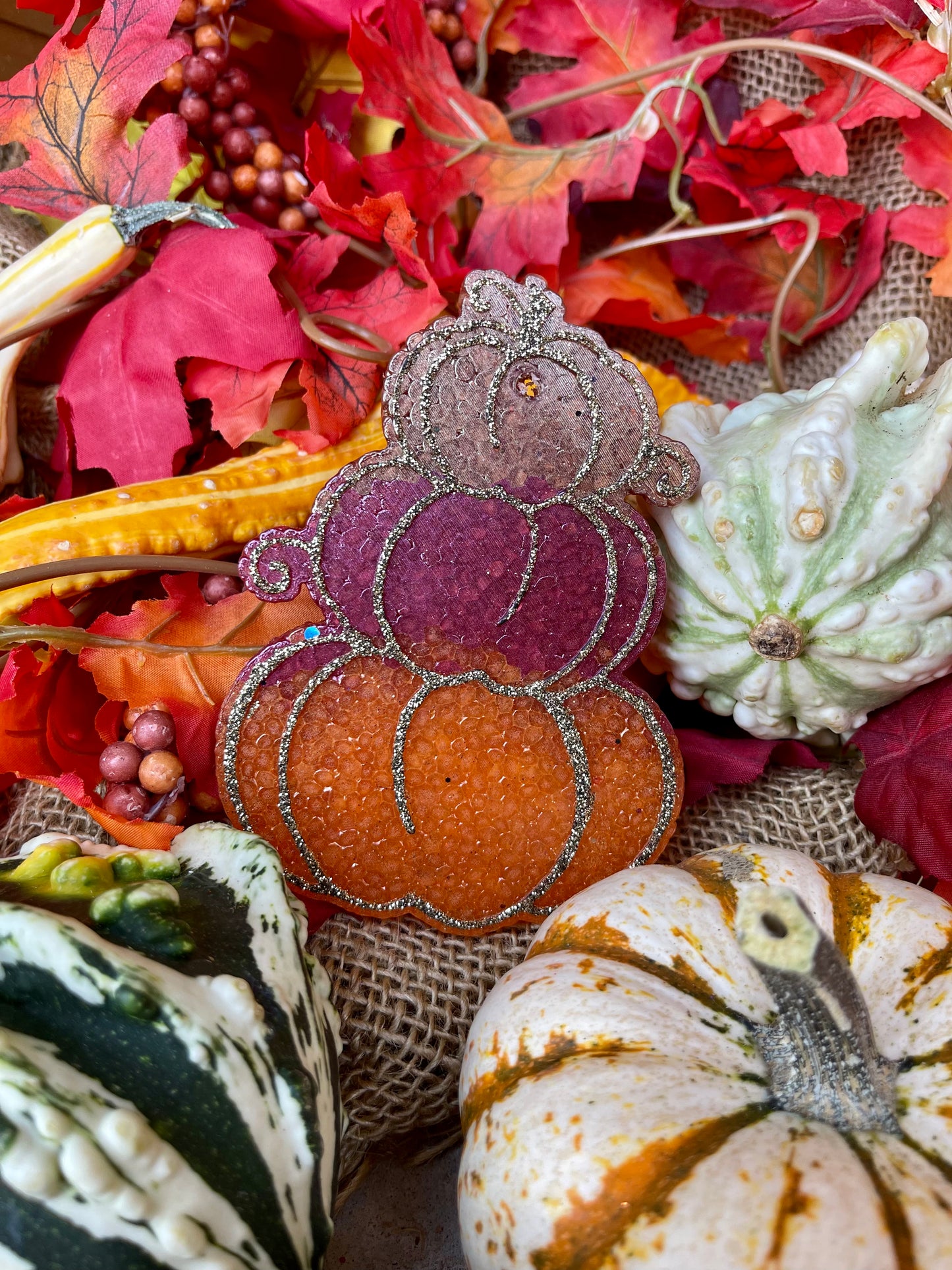 🍁Fall Stacked Pumpkins🍁