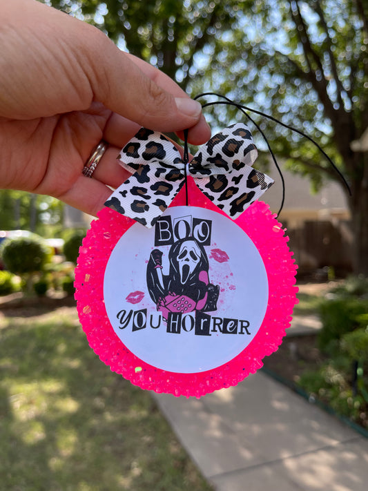 💗🖤BOO YOU HORRER🖤💗 bow not included