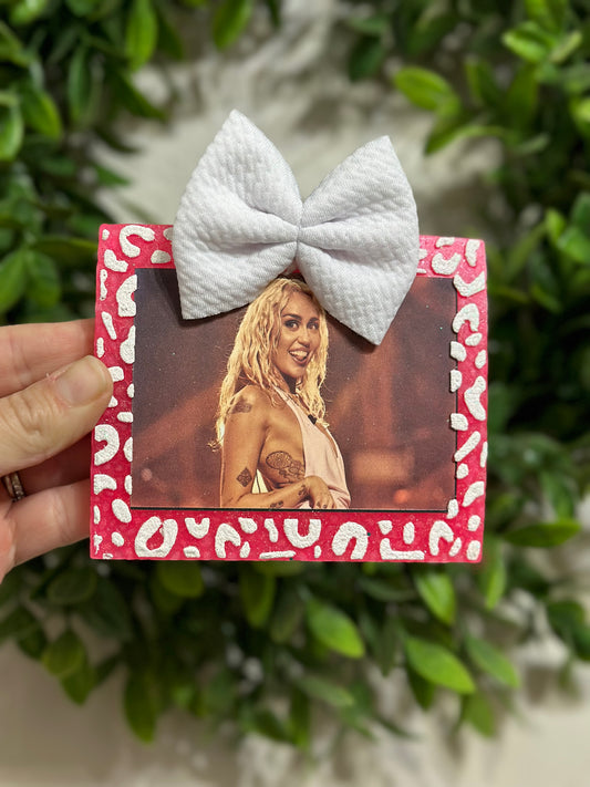 Leopard Custom Photo Frame (put leopard print color in notes)