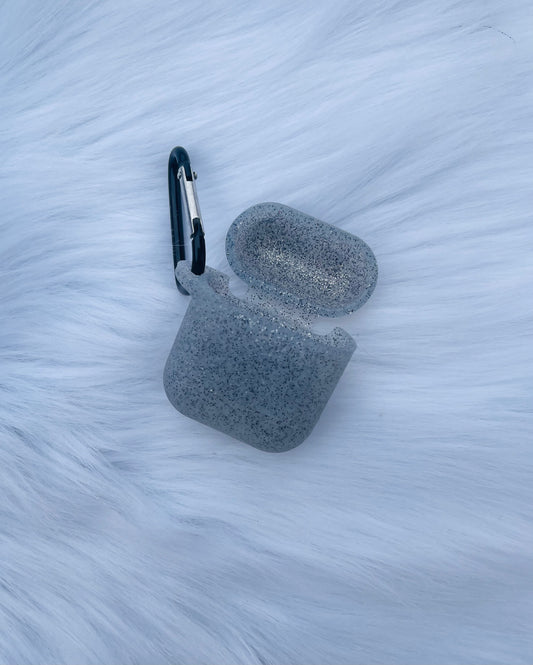 ✨Silver Glitter AirPods Silicone Case✨