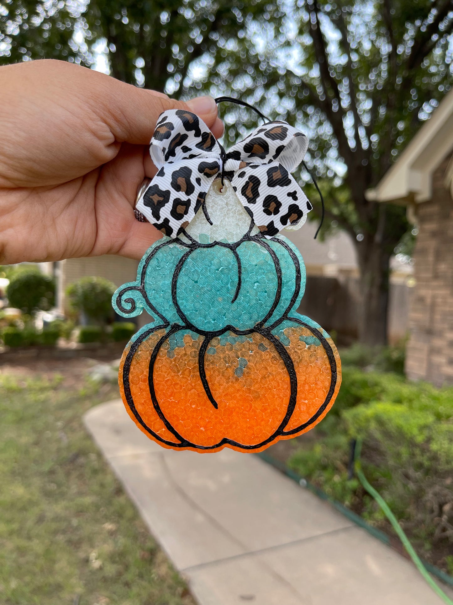 🎃🖤STACKED PUMPKIN🖤🎃 does not come with bow