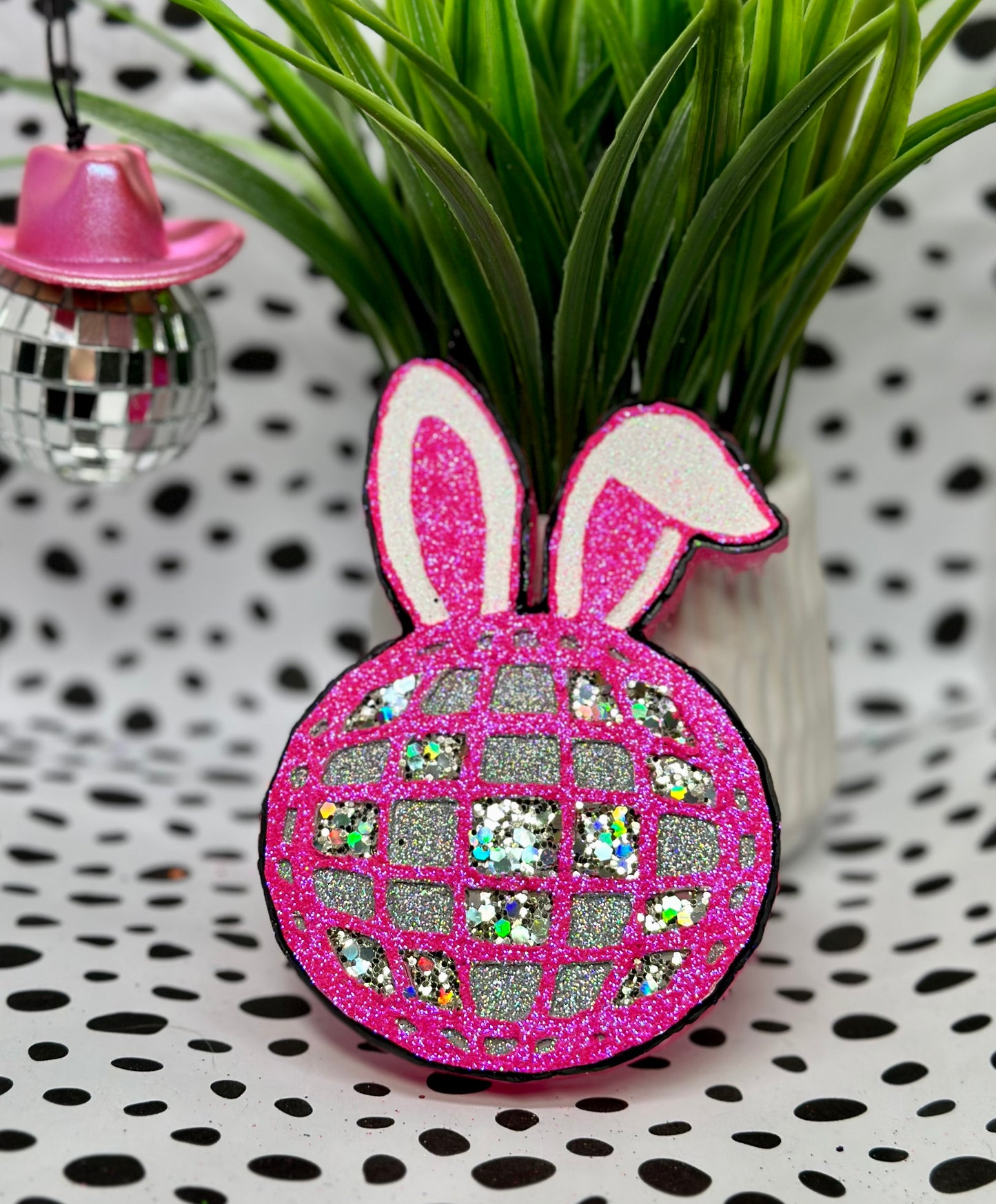 Pink Disco Bunny (as is)