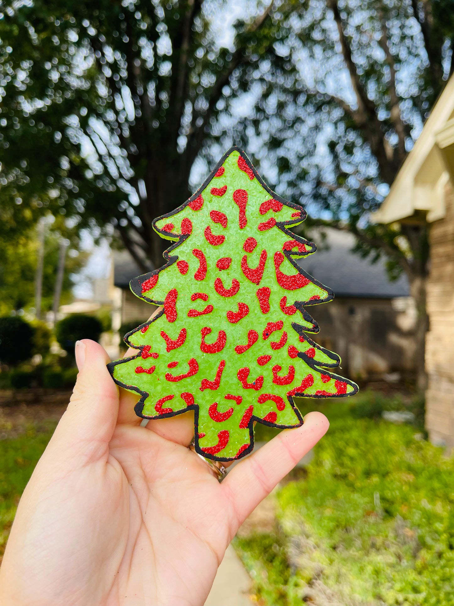 Leopard Christmas Tree