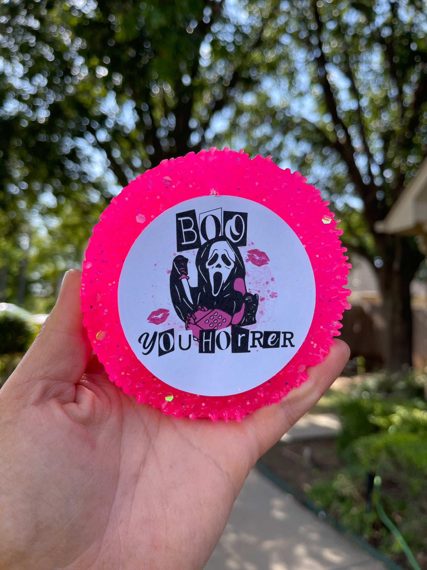 💗🖤BOO YOU HORRER🖤💗 bow not included